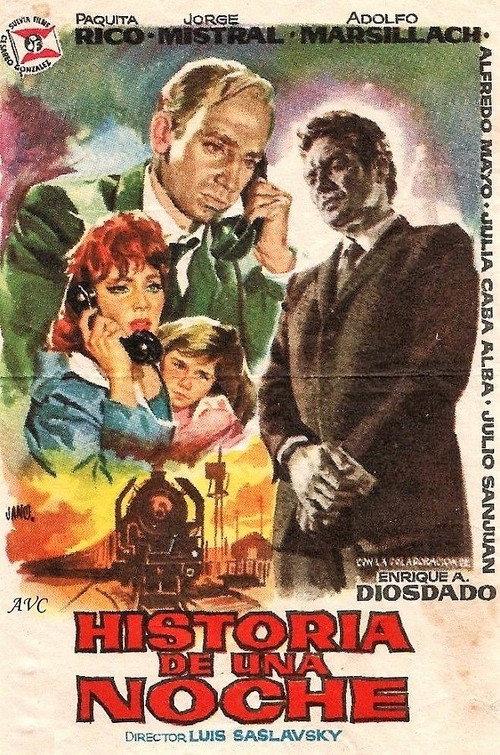 Historia de una noche 1962 official movie poster