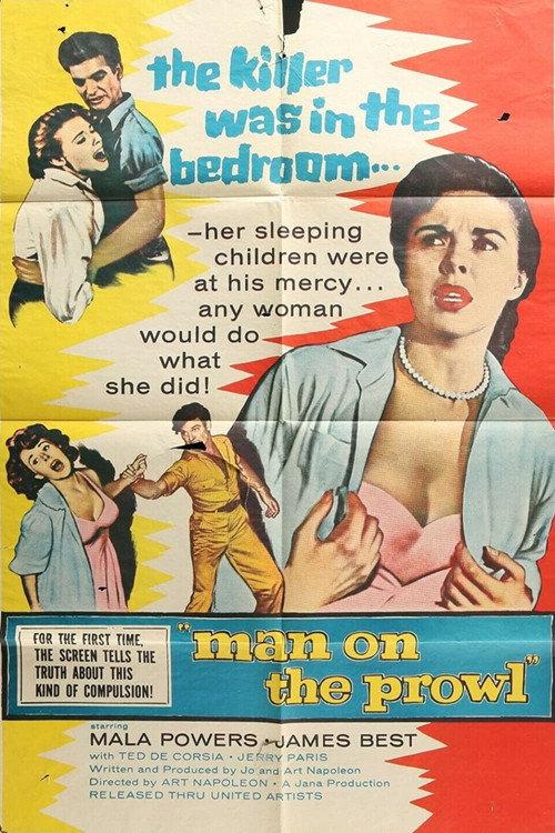 Man on the Prowl 1957 official movie poster