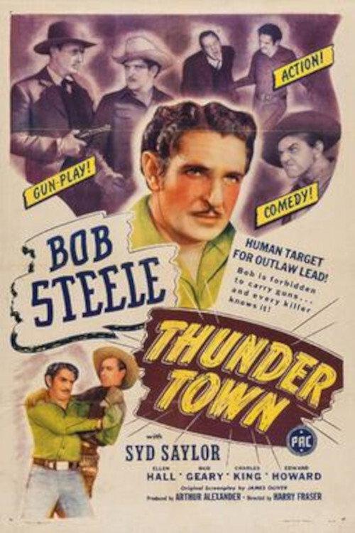 Thunder Town 1946 official movie poster