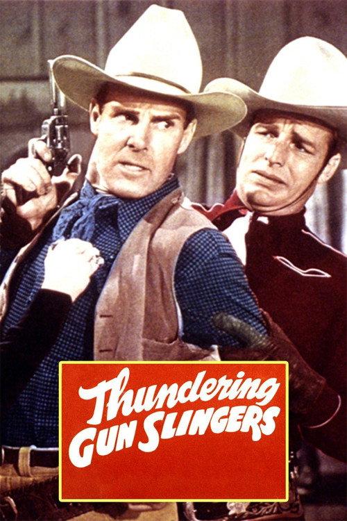 Thundering Gun Slingers 1944 official movie poster