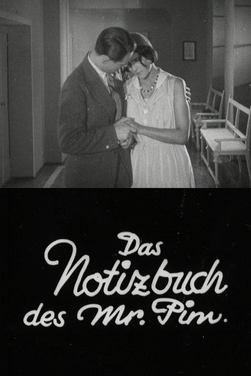 The notebook of Mr. Pim 1930 official movie poster