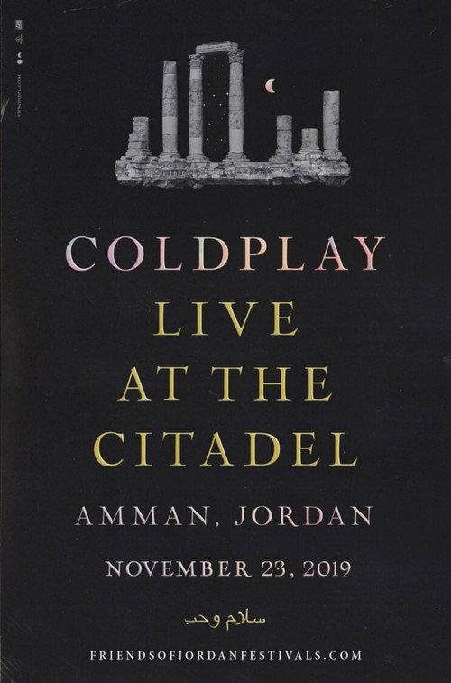 Coldplay: Everyday Life – Live in Jordan 2019 official movie poster