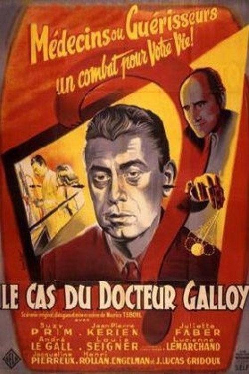 Le Cas du docteur Galloy 1951 official movie poster