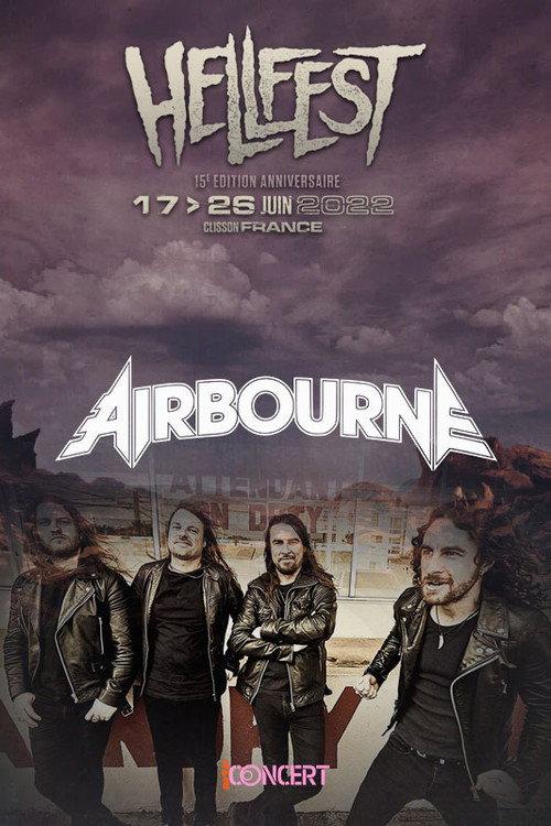 Airbourne : Au hellfest 2022 2022 official movie poster