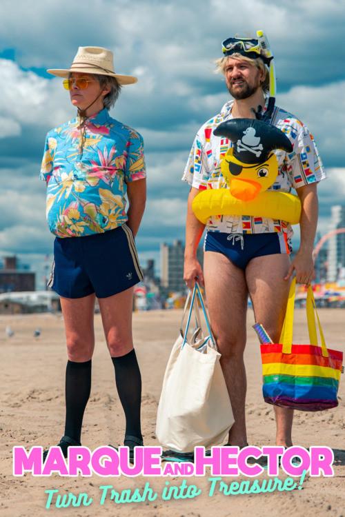 Marque and Hector Turn Trash into Treasure 2023 official movie poster