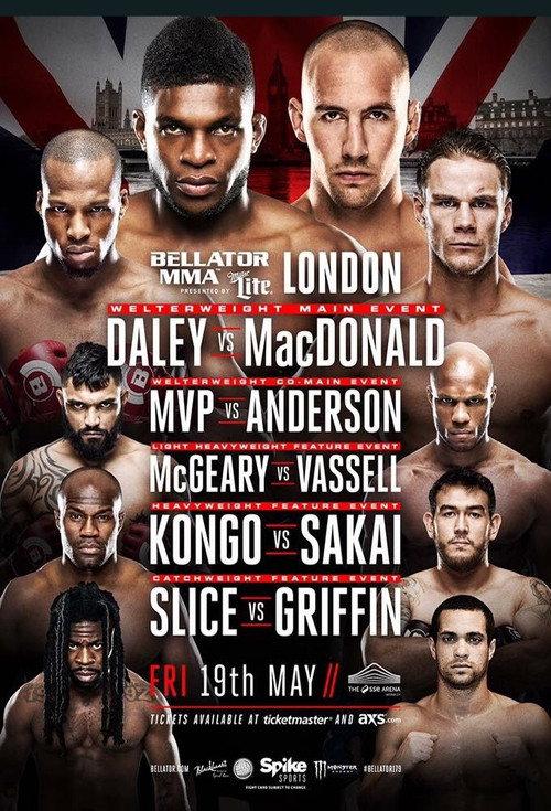 Bellator 179: MacDonald vs. Daley 2017 official movie poster