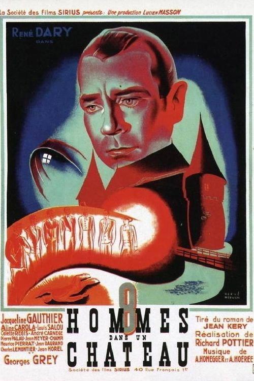 Eight Men in a Castle 1942 official movie poster