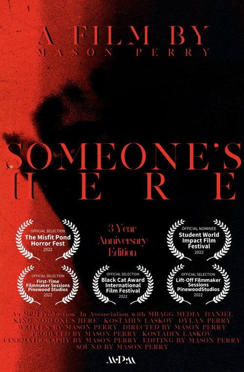 SOMEONE'S HERE 2022 official movie poster