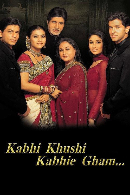 Kabhi Khushi Kabhie Gham 2001 official movie poster