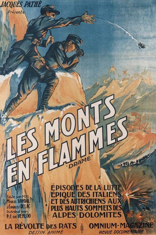 The Burning Mountains 1931 official movie poster