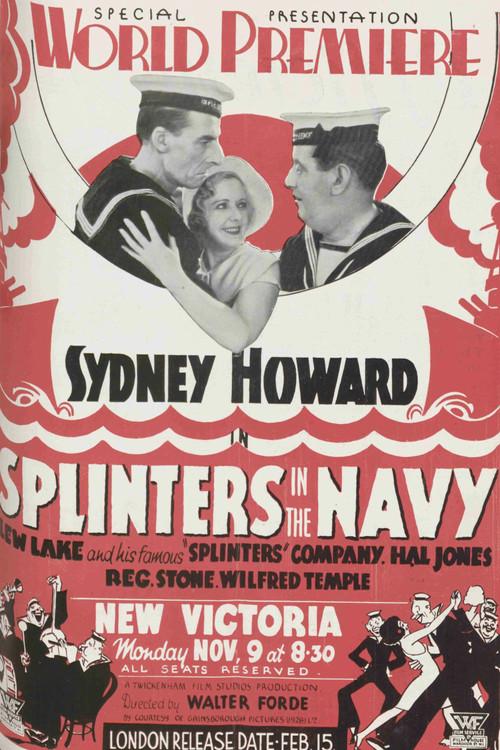 Splinters in the Navy 1931 official movie poster