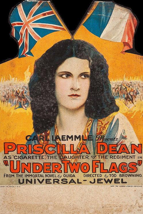 Under Two Flags 1922 official movie poster