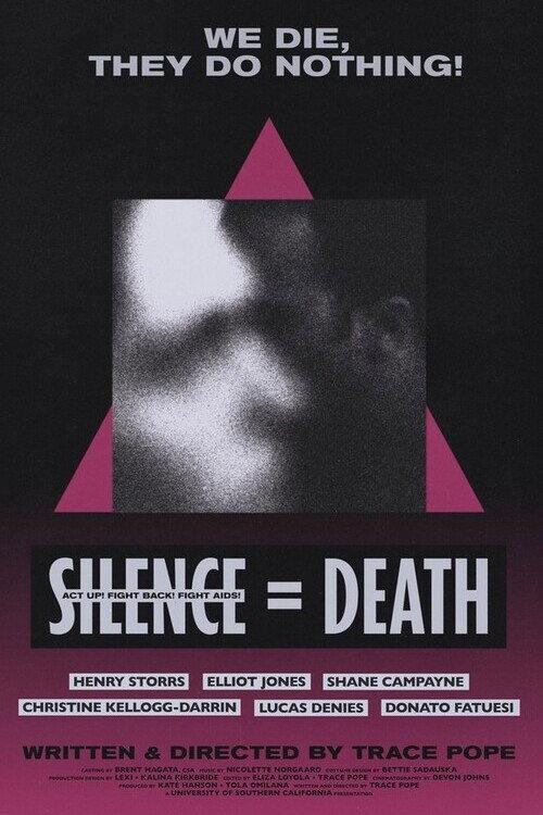 Silence = Death 2025 official movie poster