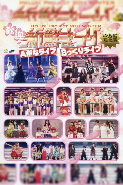 Hello! Project 2011 Winter ~Kangei Shinsen Matsuri~ A gana Live 2011 official movie poster