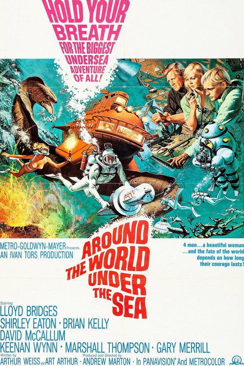 Around the World Under the Sea 1965 official movie poster