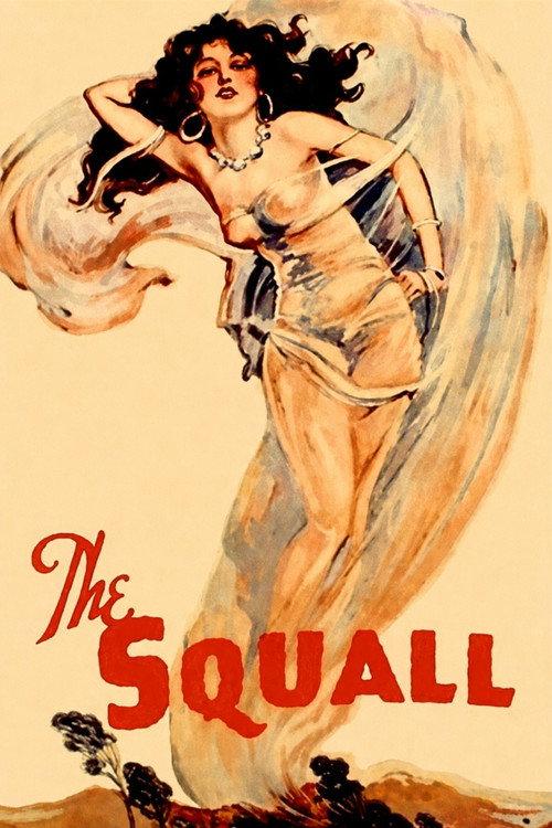 The Squall 1929 official movie poster