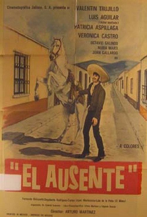 El ausente 1972 official movie poster