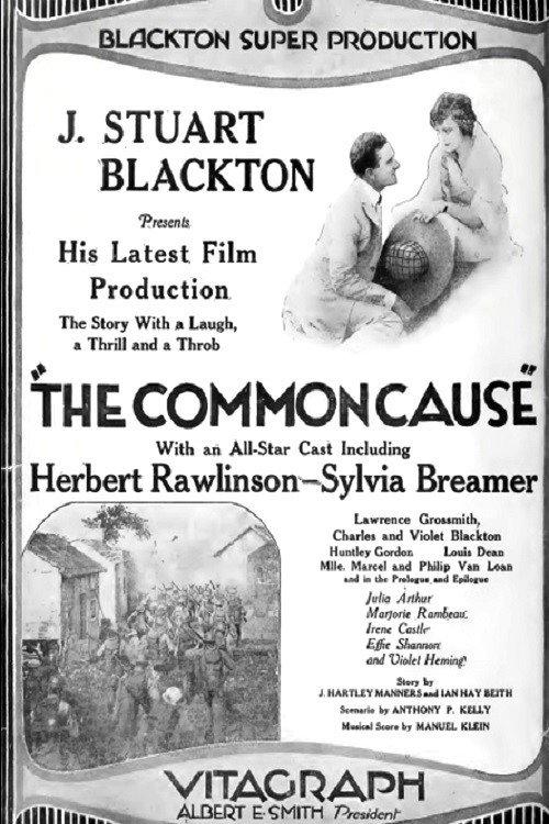The Common Cause 1919 official movie poster