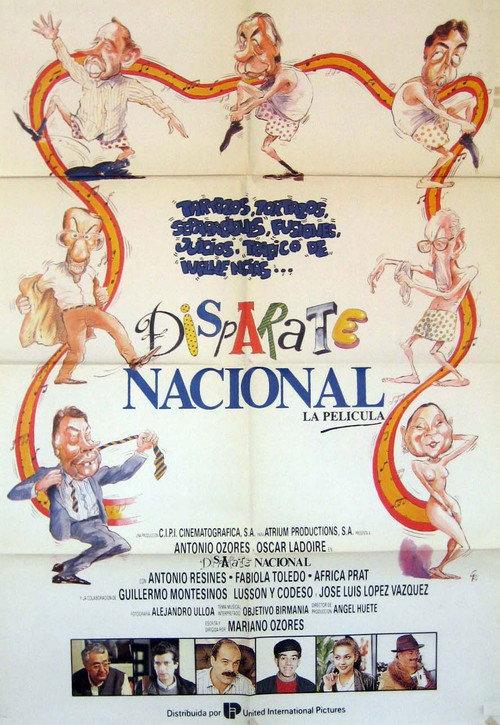 Disparate nacional 1990 official movie poster