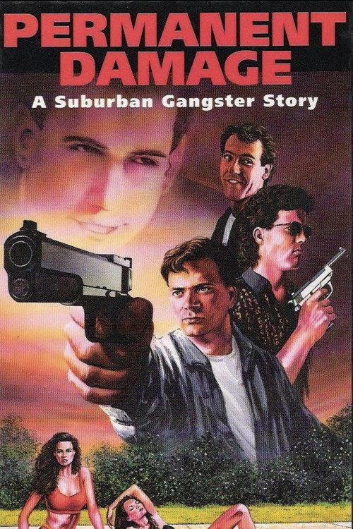 Permanent Damage 1992 official movie poster