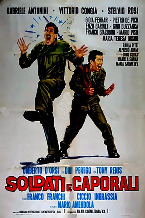 Soldiers and corporals 1964 official movie poster