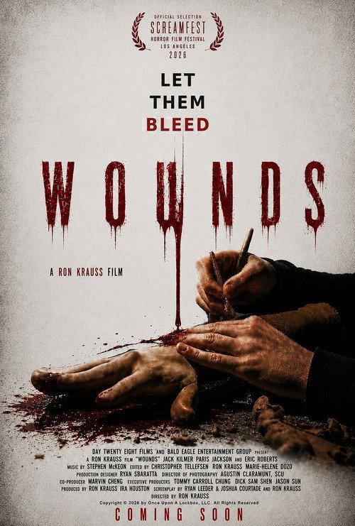 Wounds 2026 official movie poster