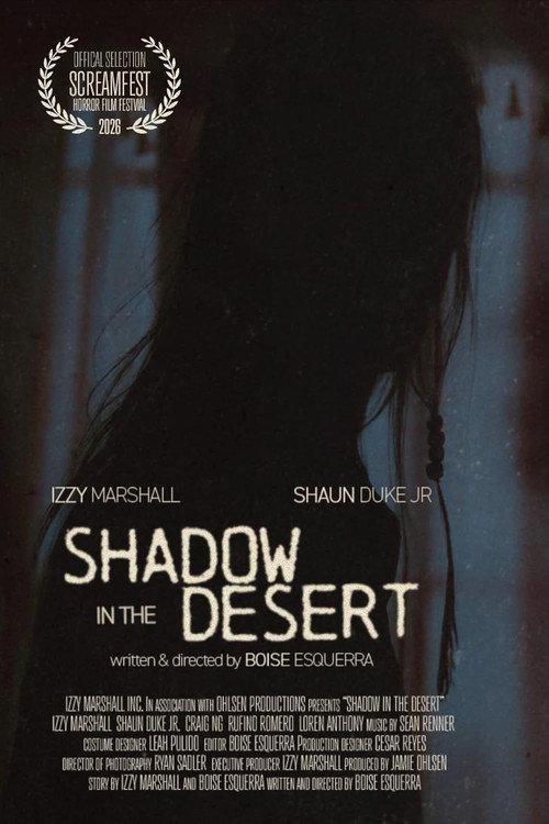 Shadow in the Desert 2026 official movie poster