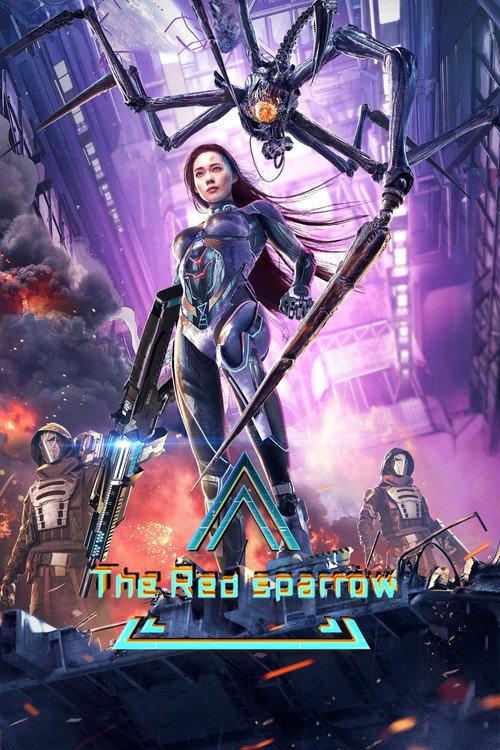 The Red Sparrow 2022 official movie poster