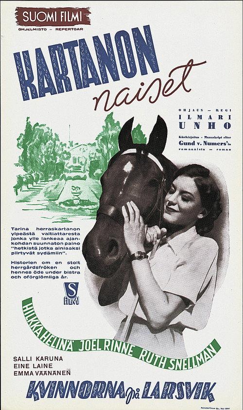 Kartanon naiset 1944 official movie poster