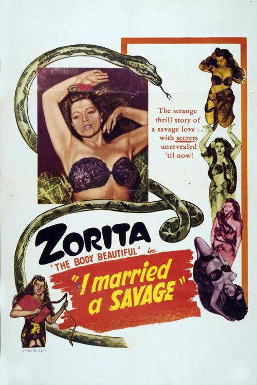 I Married a Savage 1949 official movie poster