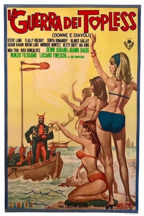 La guerra dei topless - Donne e diavoli 1964 official movie poster