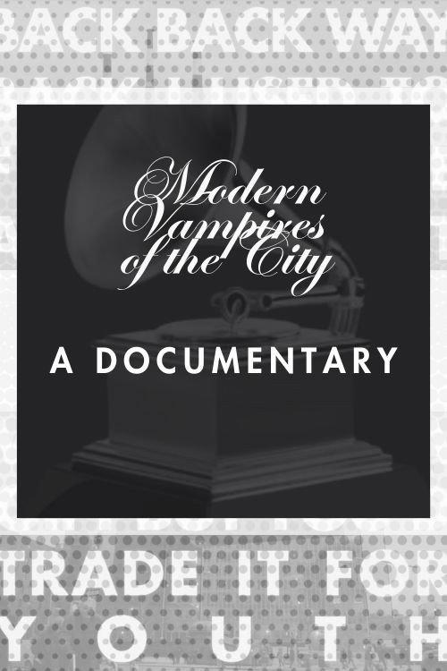M.V.O.T.C. (documentary on Vampire Weekend's Grammy-Winning Third Album Modern Vampires of the City) 2022 official movie poster