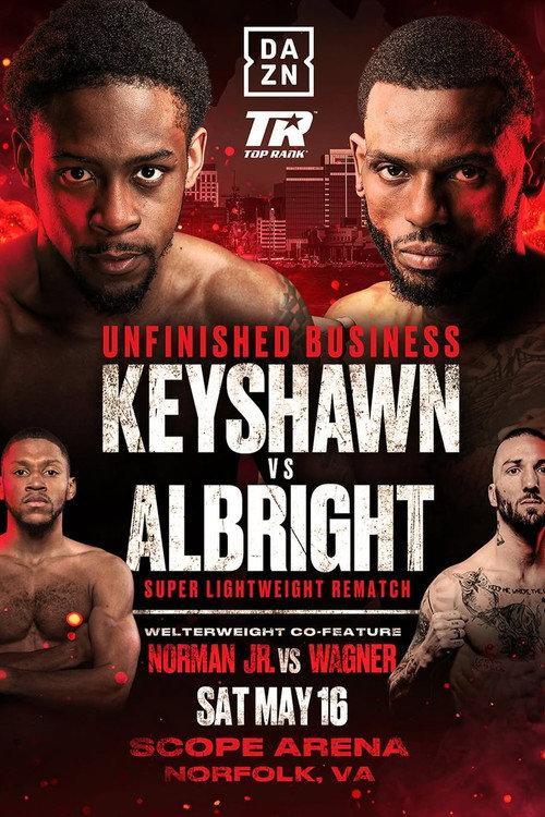 Keyshawn Davis vs. Nahir Albright II 2026 official movie poster