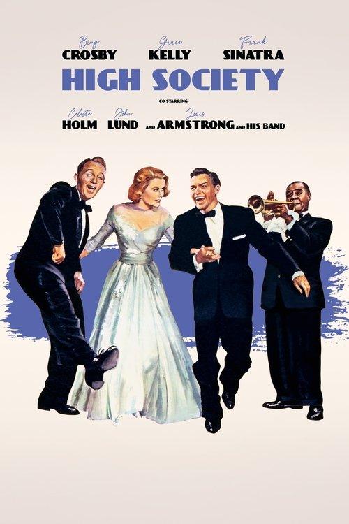 High Society 1956 official movie poster