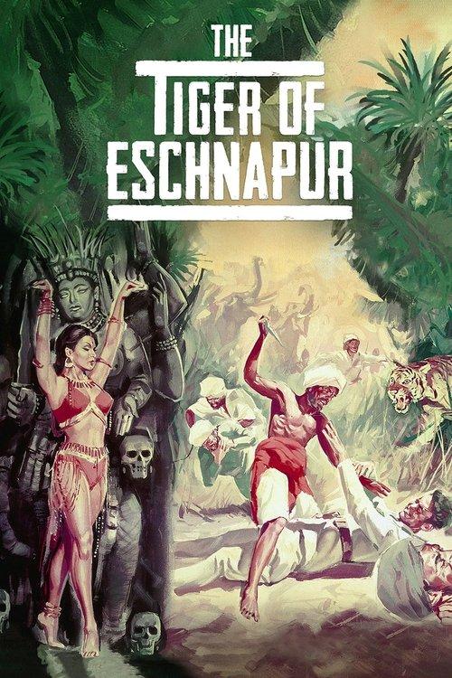 The Tiger of Eschnapur 1959 official movie poster