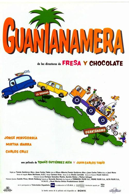 Guantanamera 1995 official movie poster