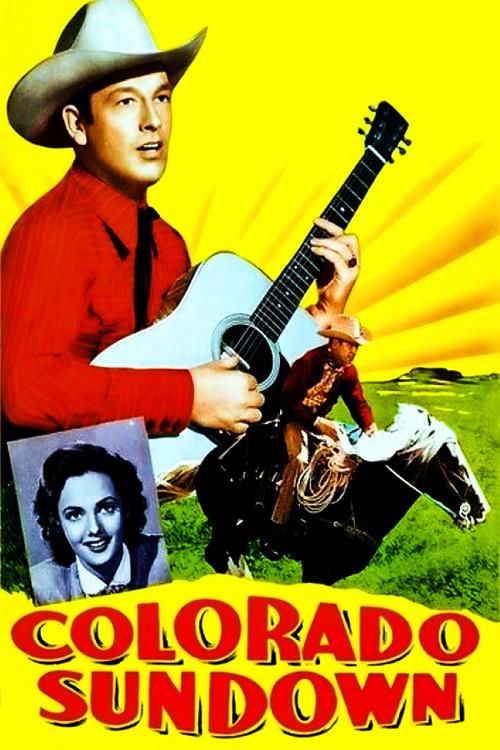Colorado Sundown 1952 official movie poster