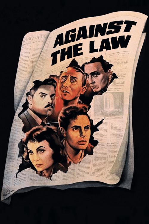 Against the Law 1950 official movie poster