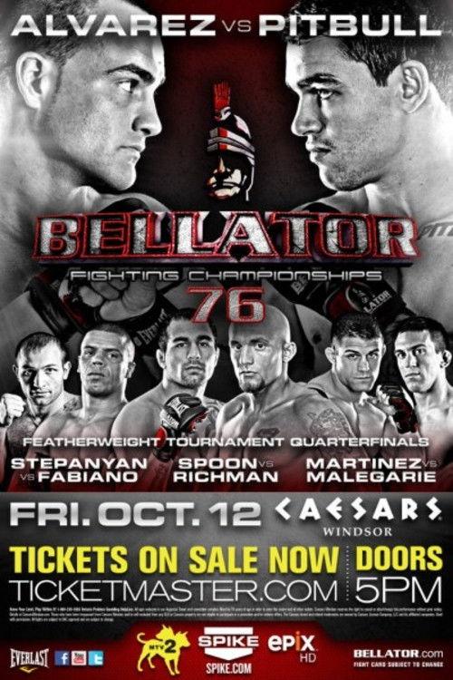 Bellator 76 2012 official movie poster