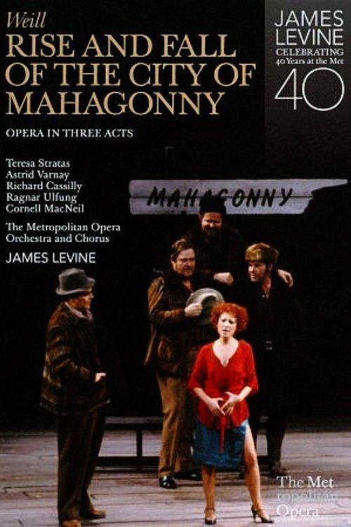 Rise and Fall of the City of Mahagonny 1979 official movie poster