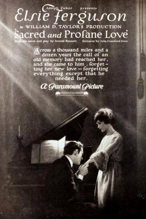 Sacred and Profane Love 1921 official movie poster