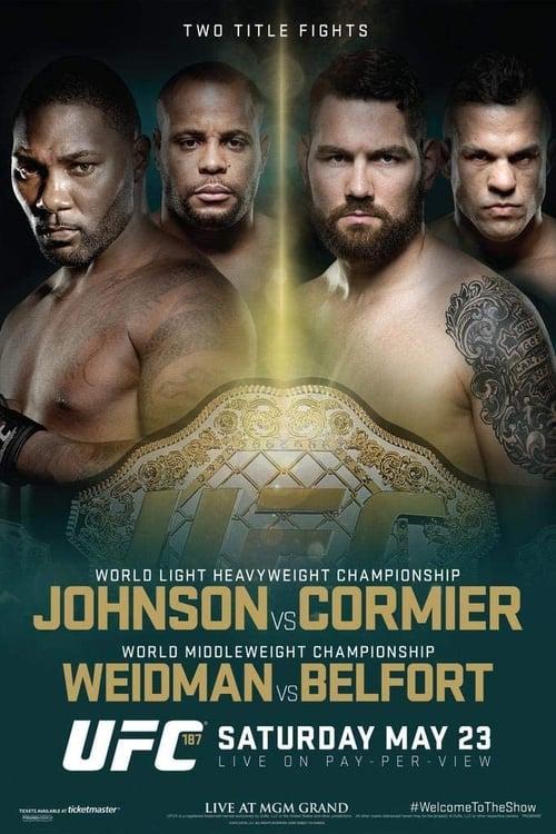 UFC 187: Johnson vs. Cormier 2015 official movie poster