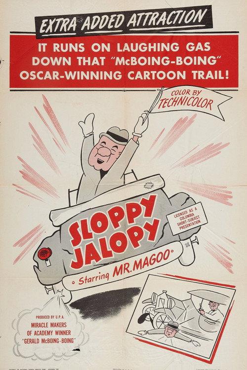Sloppy Jalopy 1952 official movie poster