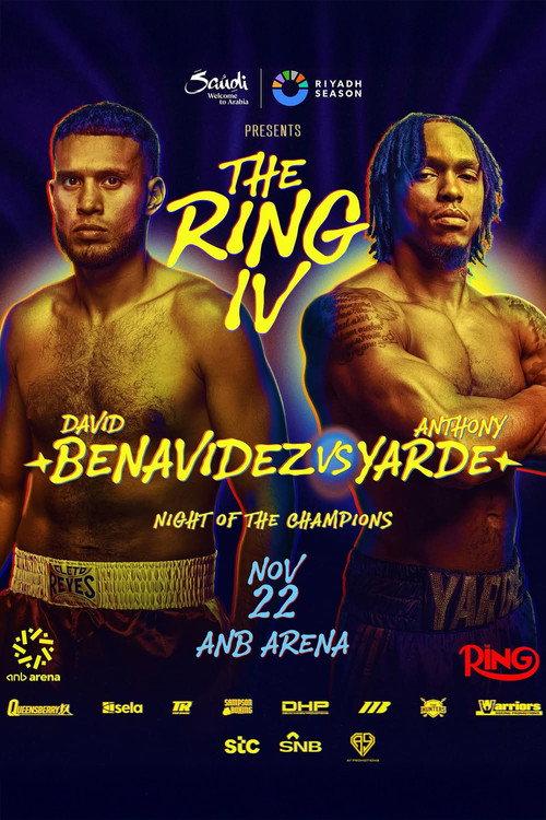 David Benavidez vs. Anthony Yarde 2025 official movie poster