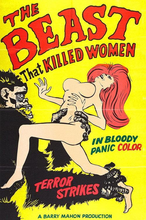 The Beast That Killed Women 1965 official movie poster