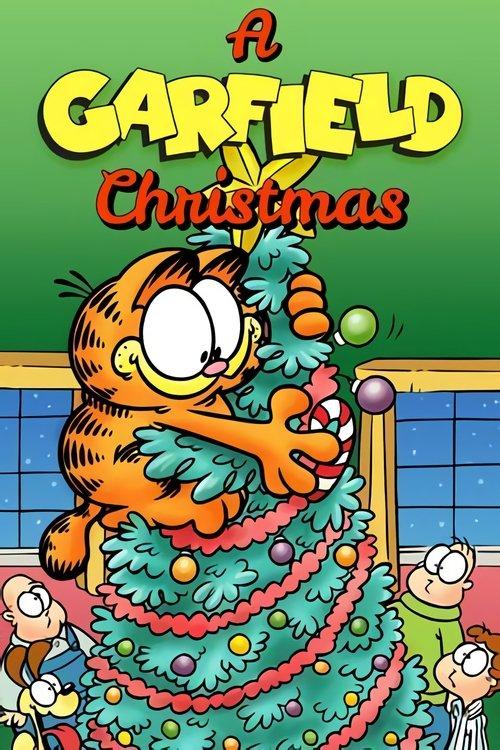 A Garfield Christmas 1987 official movie poster