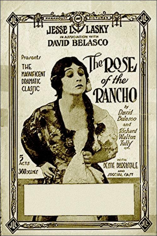 The Rose of the Rancho 1914 official movie poster