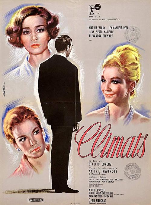 Climates of Love 1962 official movie poster