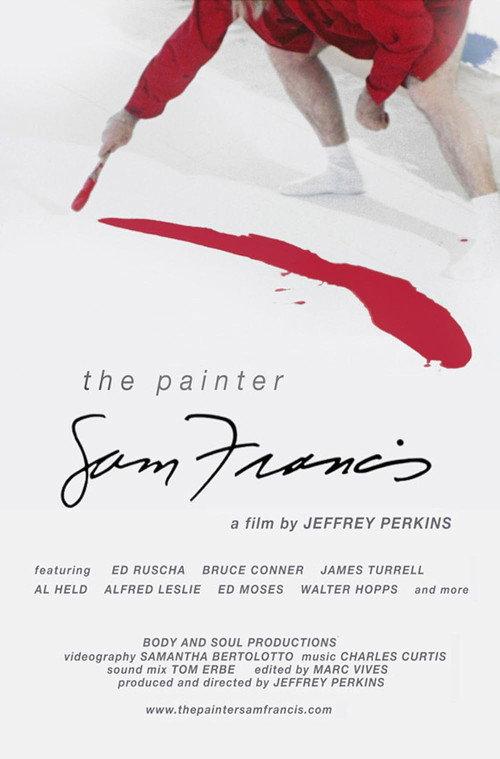 The Painter Sam Francis 2008 official movie poster