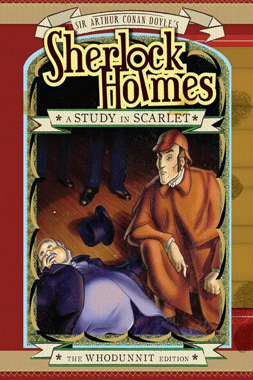 Sherlock Holmes and a Study in Scarlet 1983 official movie poster